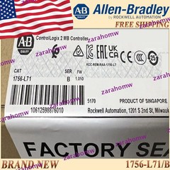 New in Box 1756-L71/B AB ControlLogix Controller 1756L71 serB Free Ship US Stock