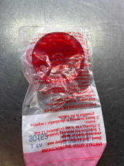 90162 Genuine GROTE RED Clearance Marker LENS 2.5″ Surface Mount