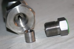 Aminco 49-14409 High Pressure SS Check Valve 30,000 Psi (.39 Tube OD)