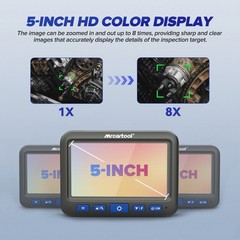 Two/Four-Way Endoscope Inspection Camera Articulating Borescope 1m Flexible Tube