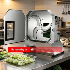 Electric Chopping Machine Green Onion Segment Cutter Commercial Vegetable Cutter