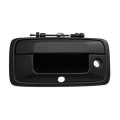 Rear Tailgate Handle Textured Black Plastic and Metal for Sierra 1500 Truck