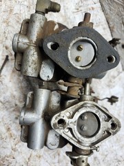 Vintage Zenith Updraft Carburetors, Used lot of 6 L51E. L806, 12553, Lz63-11