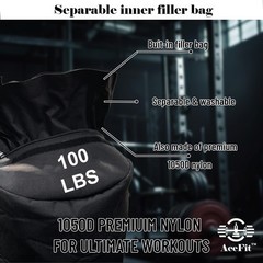 Training Sandbag for Working Out | Heavy Duty Workout Sandbags| Weights Sand …