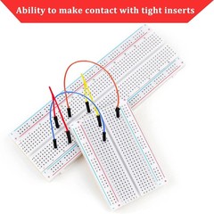 6 PC MB-102 830 Point Prototype PCB Solderless Breadboard Protoboard Kit
