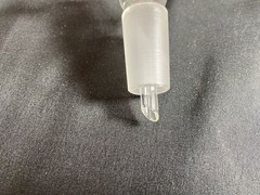 CHEMGLASS Glass 350mL 24/40 C Frit Lower Vacuum Buchner Filter Funnel CG-1406-24
