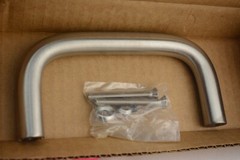 Rockwood Door Pull, Stainless Steel, 6-3/4″L, 2.25″ Proj Pull handle heavy duty