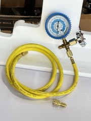 Combo R410a R22 Single Manifold Gauge Kit Testing Charging Air Condition & Hose