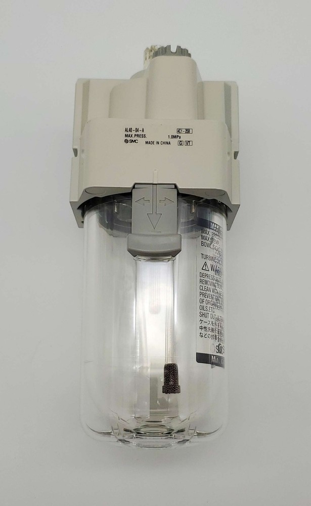 SMC AL40-04-A Lubricator 1/2″ RC Inlet & Outlet 1MPa 135 Cu CM Capacity