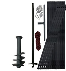 PWSAM WATER WELL DRILLING KIT HAND WELL AUGER DIY 3 – 55 FT + Bailer