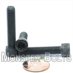 (10) 1/4-28 x 1-1/4″ Socket Head Cap Screws, Alloy Steel Black Oxide, SAE Fine