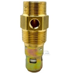 3/4″ Compression Thread x 3/4″ Male NPT Air Compressor In Tank Check Valve Brass