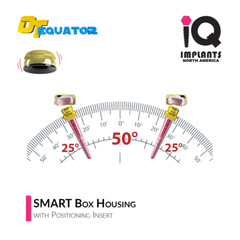 IQ EQUATOR OD Secure Smart BOX with Black Positioning Cap up to 25deg divergence