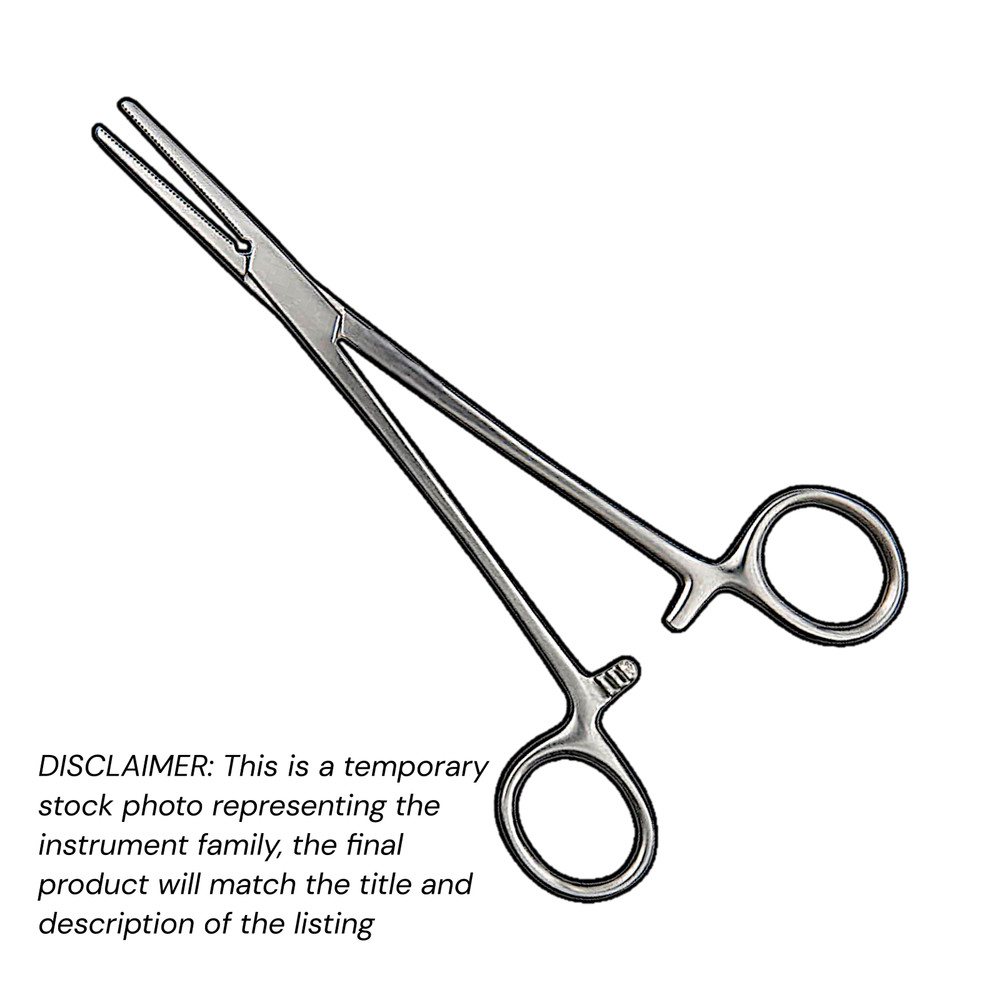 Spencer Wells Hemostat Forceps 7″ Straight SS Volaris Reusable Economy Grade