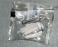 3 ++ Pounds Of Stainless Steel Screws and Plastic Wall Anchors