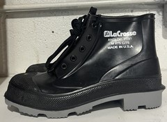WATERPROOF PVC RUBBER LIGHTWEIGHT STEEL TOE CONSTRUCTION SAFETY WORK SHOES BOOTS