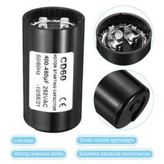 Motor Capacitor 400-480uF/Mfd 250VAC 50/60Hz CD60 Run Starting Capacitor