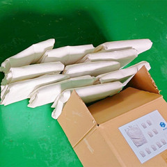 FIBC Bulk Bags 35″X35″X43″ – Pack of 10 Duffle Top, Flat Bottom | Heavy Duty Con