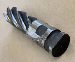 HS END MILL 2X2X4X7-3/4″, 2″ DIA, 4″ LOC, 7-3/4″ OAL, 6 FLUTE