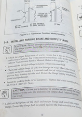 Allison Mechanics Tips Book AT 500 1500 Series Transmissions MT1321EN