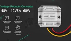 Power Regulator DC 48V to DC 12V 5A 60W Step Down Buck Voltage Converter IP68