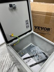 Vevor NEMA Steel Enclosure, 12 in. x 12 in. x 8 in. NEMA DQXJSTCFS30X30X20V0