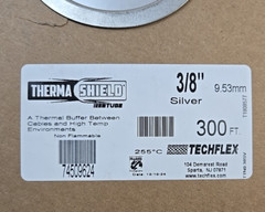 Techflex TTN0.38SV ThermaShield Tube, 3/8″ Silver 300ft Spool Heat Shielding