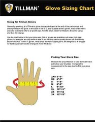 Tillman 25BM Pearl Deerskin Split Leather TIG Protective Welding Gloves 4″ Cuff
