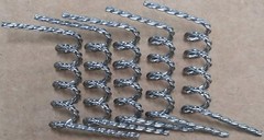 (5-Pack) Tungsten Wire Filament Z Style 5 Coil Wire, Coil 1 1/2 Inch .025 Diamet