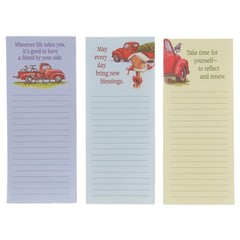 Vintage Truck Inspirational 2.5″ x 6″ Memo Pad with Magnetic Backing, 12 Pack