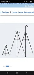 BOSCH BT160 CONTRACTORS ALUMINUM TRIPOD 5/8TH-11 COARSE THREAD Free Ship NEW