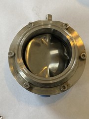 4” Stainless Steel Tri-Clamp Butterfly Valve SUS304 Sanitary YUANAN 101.6mm