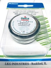 NEW Qualitek Delta Soldering Iron Tip Tinner Cleaner Contains Tin Lead 63/37 1oz