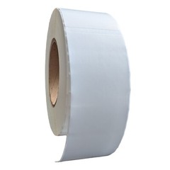 Sample Label Roll – White Gloss BOPP Roll Inkjet Labels, 3″ Core, Blank