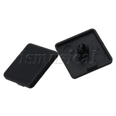 20x Black 20x20mm 2020 Plastic ABS End Cap Cover for Aluminum Profile Extrusion