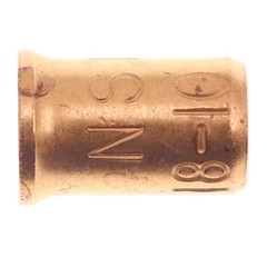 NSI INDUSTRIES SB1810 COPPER CRIMP SLEEVE WIRE CONNECTORS, 18-10 AWG (100-PACK)