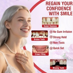 Tooth Repair Kit Zinc Oxide Eugenol,Dental Cement for Chipped Broken Teeth, M…