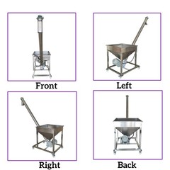 220V Screw Type Particle Automatic Feeding Machine Granular Flour ElectricFeeder