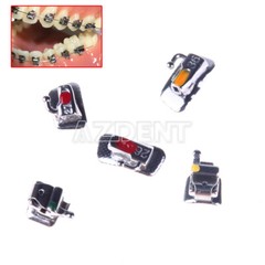 Dental Orthodontic Self Ligating Brackets Active Passive Roth MBT 022 Hooks 345
