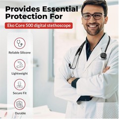 Core Protection Kit for EKO 500 Digital Stethoscope – Silicone…