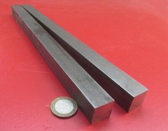 Square 4140 Alloy Steel Annealed Bars, 3/4″ x 3/4″ Wide x 12″ Length, 2 Pcs