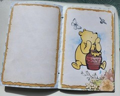 Junk Journal Booklet “WINNIE THE POOH” Retro Classic Storybook Style LG 9×6 40p