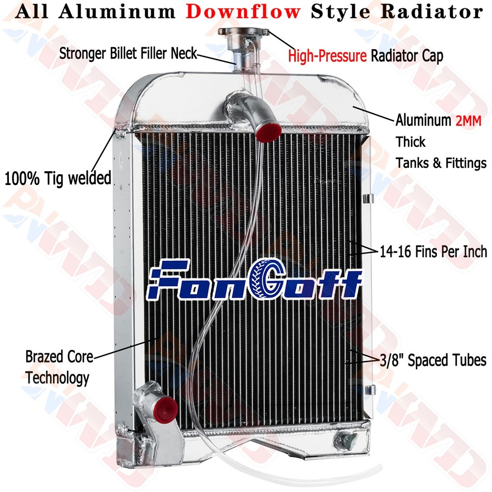 Radiator Fits Ford 8N 9N 2N Tractors 8N8005 86551430