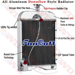 Radiator Fits Ford 8N 9N 2N Tractors 8N8005 86551430