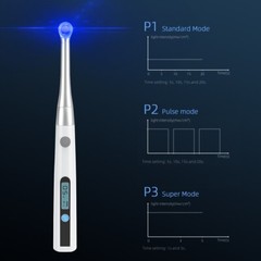 Dental Cordless LED Curing Light Lamp 1 Second Cure 800-1400mw/cm² AZDENT