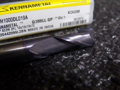 Kennametal 5872974 Square End Mill 10.00 mm Dia, 19.00 mm LOC, 72.00 mm OAL (G)