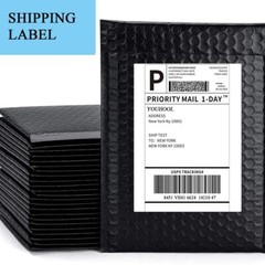 4000-20000 4×6 Fanfold Direct Thermal Shipping Labels for Zebra & Rollo Printers