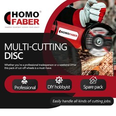 10 Pack – 4 1/2 Inch Cut Off Wheels for Metal (4.5″ Angle Grinder Cutting Disc)