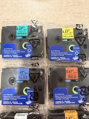 Label Tape Labelife, 6-Pack, For Brother P Touch TZe – 5 Colors + White -Sealed