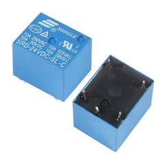 UMLIFE 12pcs SRD-24VDC-SL-C 24V 5-Pin SRD-24VDC-SL SRD-24VDC SRD-24V relays C…